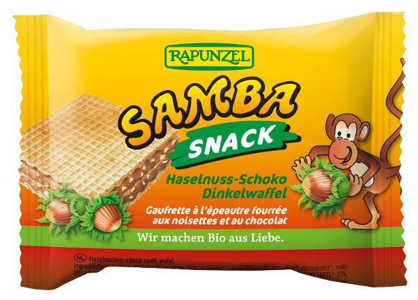 Produktfoto zu Samba-Snack Haselnuss-Schoko Schnitte