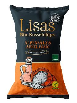 Lisas Kartoffelchips Alpensalz & Apfelessig 125g