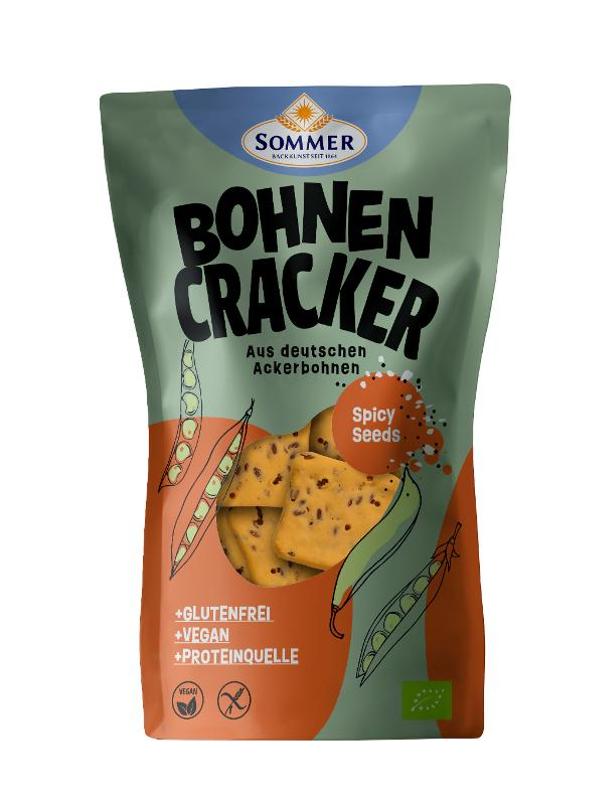 Produktfoto zu Bohnen Cracker Spicy Seeds, 100g