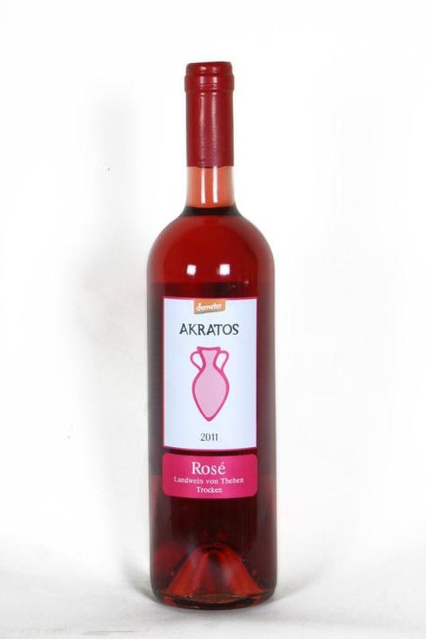 Produktfoto zu Akratos Syrah rosé 0,75l