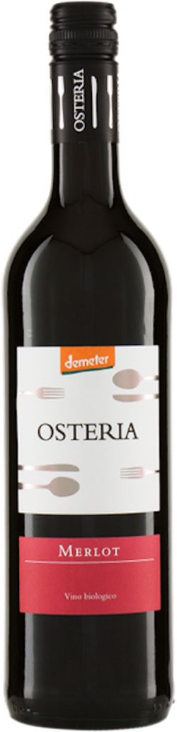 OSTERIA Merlot Demeter 2021, 0,75l