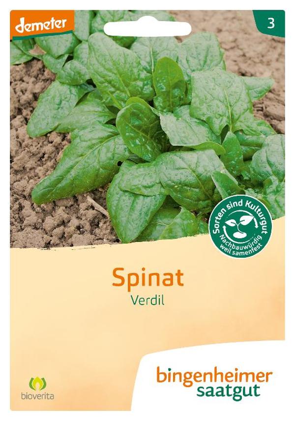 Produktfoto zu Saatgut, Spinat, Verdil