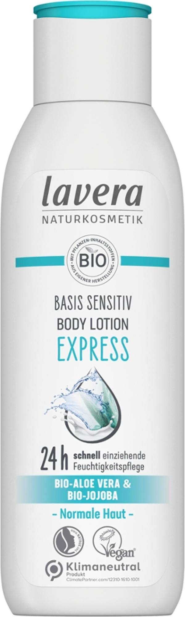 Produktfoto zu Bodylotion Express, Basis Sensitive 250ml