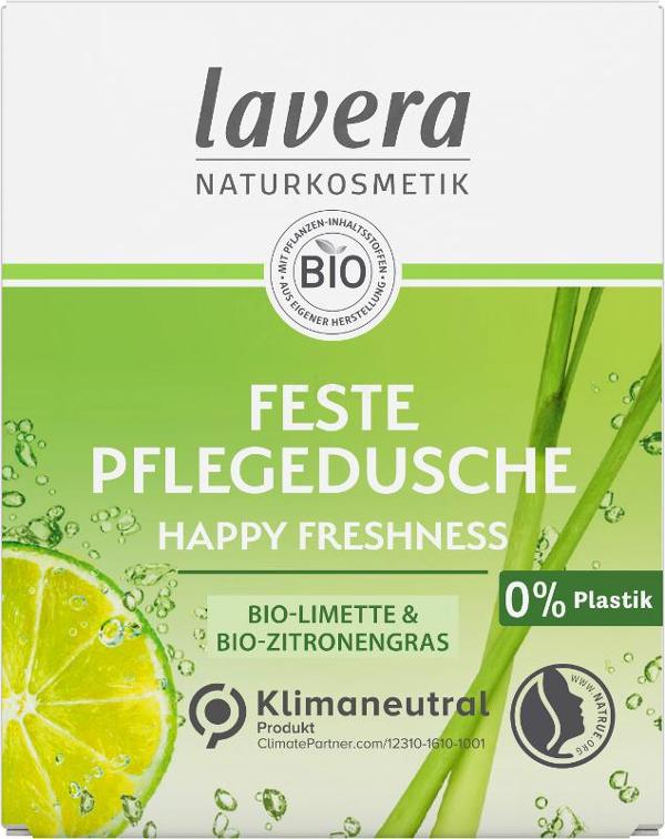 Produktfoto zu Feste Pflegedusche Happy Freshness, 50g