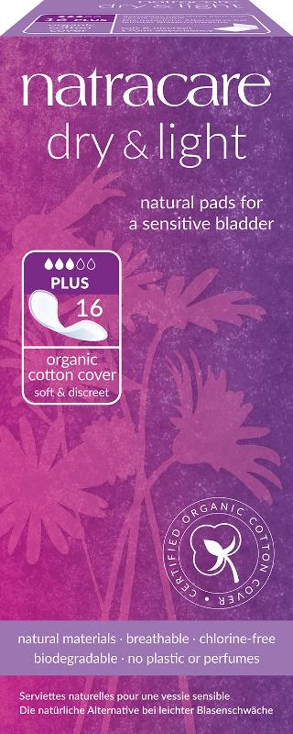 Produktfoto zu Damenbinden Dry & Light Inkontinenzeinlage Plus, 16 Stück