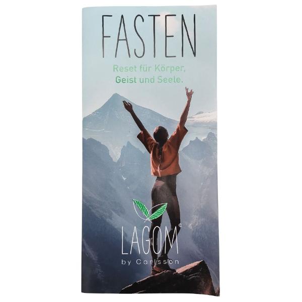 Produktfoto zu Fasten-Infoflyer LAGOM by Carlsson