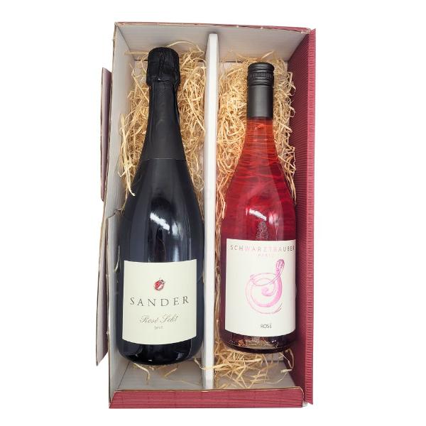Produktfoto zu Geschenkpaket "Duo in Rosé"