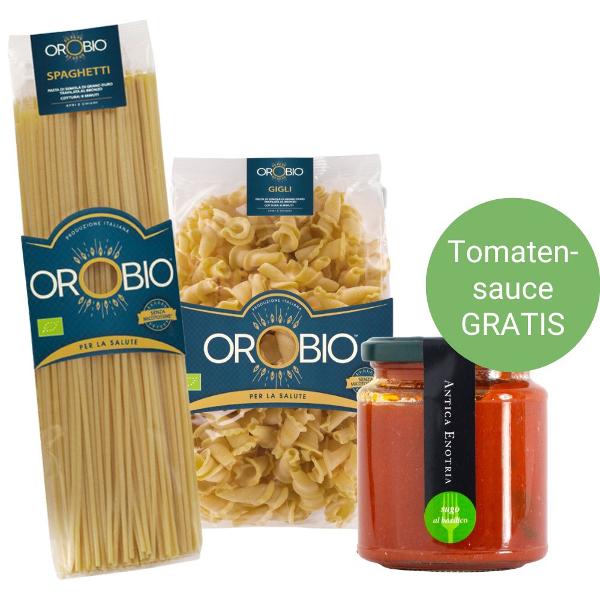 Produktfoto zu Pasta-Paket Terra Famiglia mit GRATIS Tomatensauce