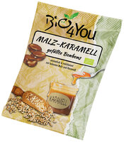 Bio4You Malz-Karamell-Bonbon, gefüllt