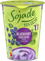 Bio Soja-Alternative zu Joghurt Heidelbeere