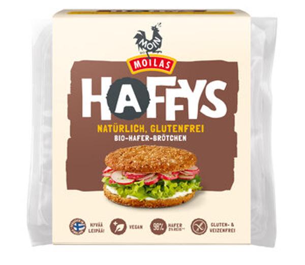 Produktfoto zu Haffys Pur (glutenfreie Hafer-Brötchen)