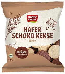 Hafer Schoko Kekse Snack, mit Vollmilch-Schokolade