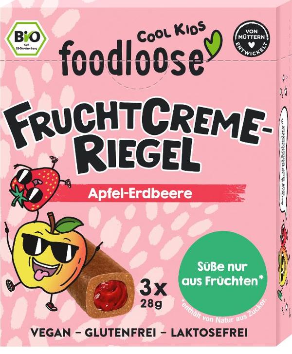 Produktfoto zu Fruchtcreme-Riegel Apfel-Erdbeere (3er Pack)