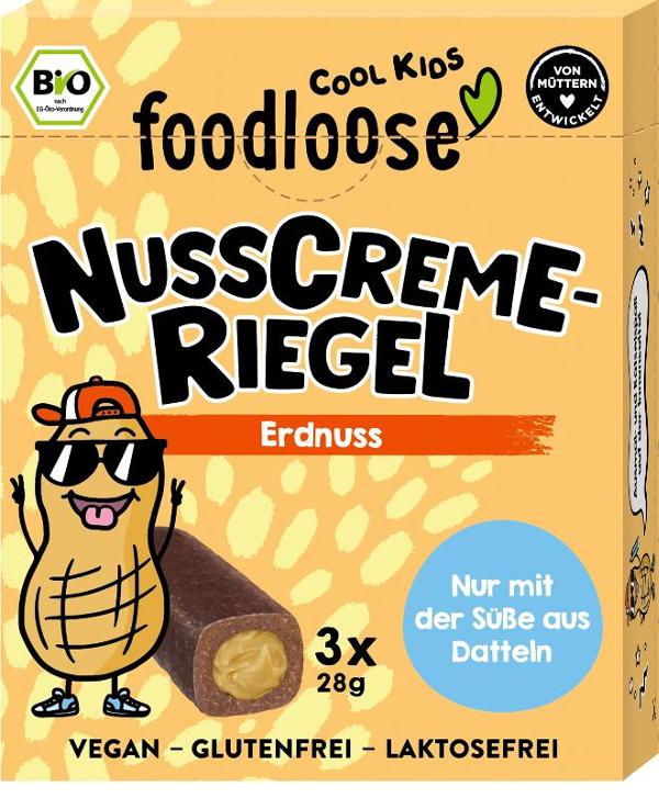 Produktfoto zu Nusscreme-Riegel Erdnuss (3er Pack)