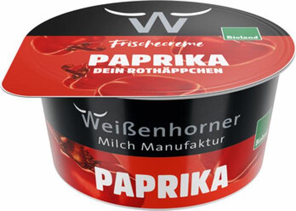 Produktfoto zu Frischecreme Paprika 70%, Weißenhorner 150g