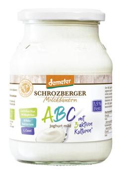Joghurt ABC 3,5%  Demeter (Pfandglas)