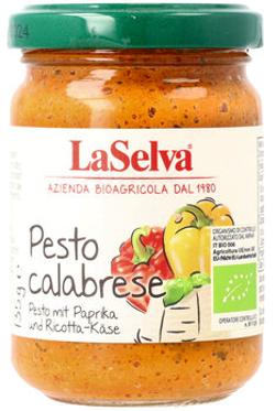 Pesto Calabrese - Pesto m. Paprika u. Ricotta-Käse