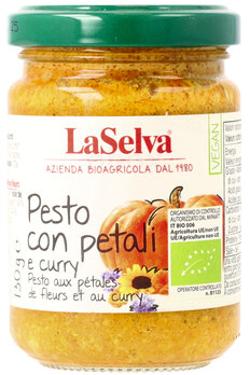 Pesto mit Curry und Blüten 130g