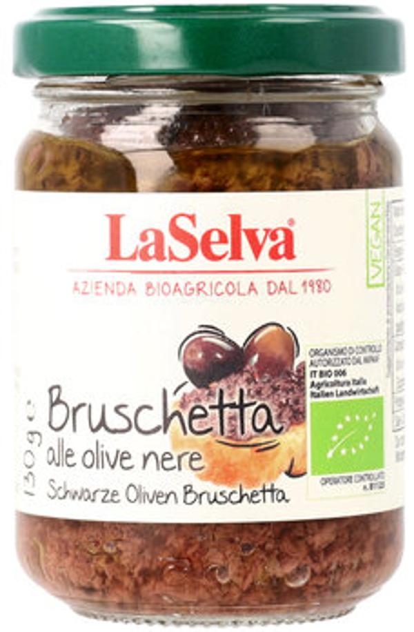 Produktfoto zu Bruschetta Dunkle Olive 130g