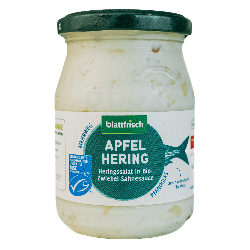 Apfel-Heringsalat (Pfandglas)