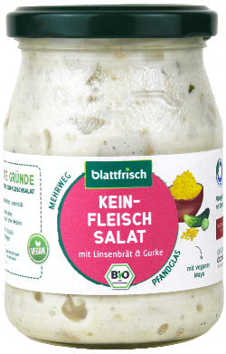 Kein-Fleischsalat - im Pfandglas