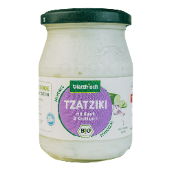 Tzatziki, mit Quark & Knoblauch (Pfandglas)