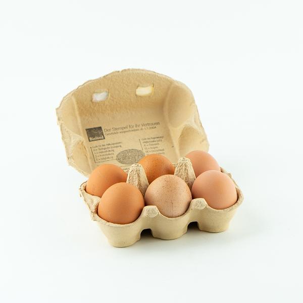 Produktfoto zu Eier 6 Stück