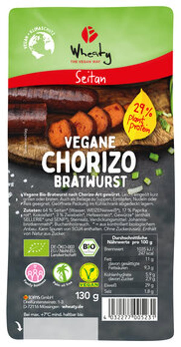 Produktfoto zu Wheaty Vegane Chorizo Bratwurst