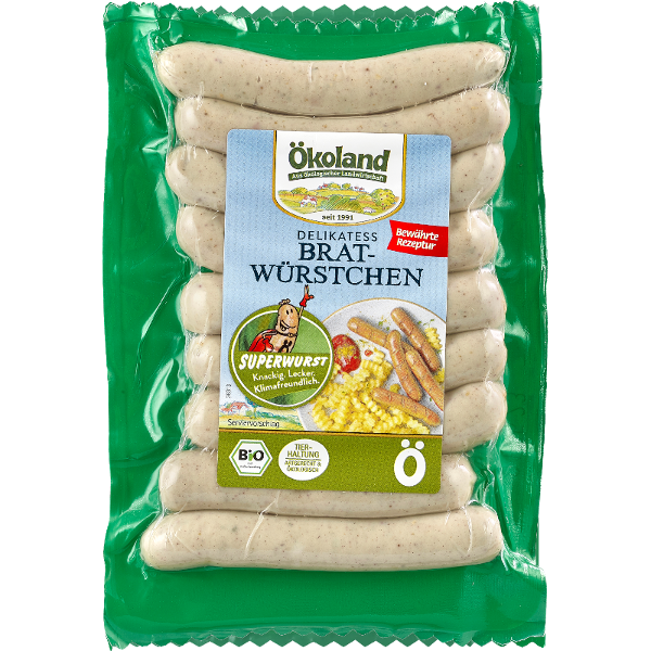 Produktfoto zu Delikatess Bratwürstchen Superwurst 9er