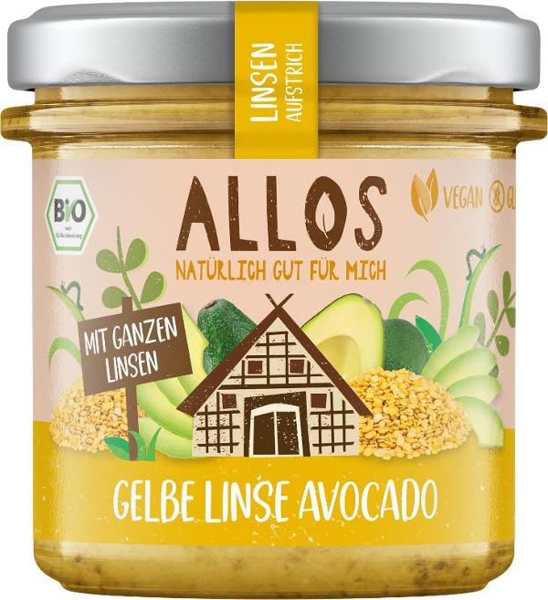 Produktfoto zu Linsen-Aufstrich Gelbe Linse Avocado, vegan