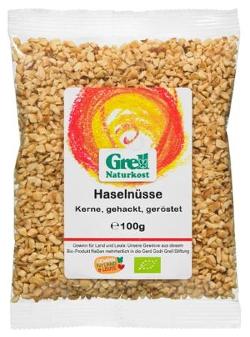 Haselnußkerne gehackt geröstet 100g