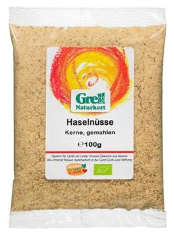 Haselnußkerne gemahlen 100g