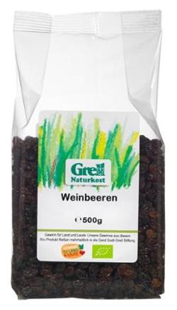 Weinbeeren geölt ungeschwefelt 500g