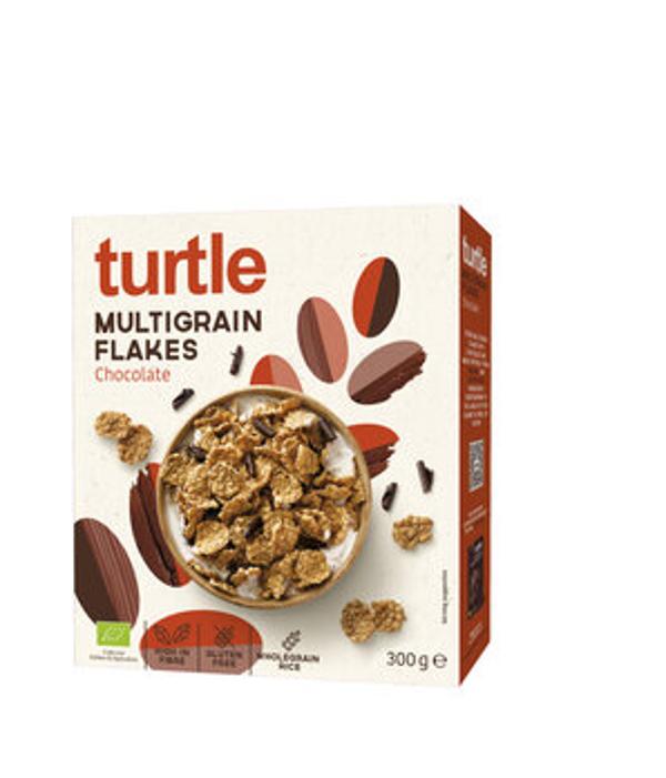 Produktfoto zu Multigrain Flakes Chocolate, Mehrkornflocken und Schokolade