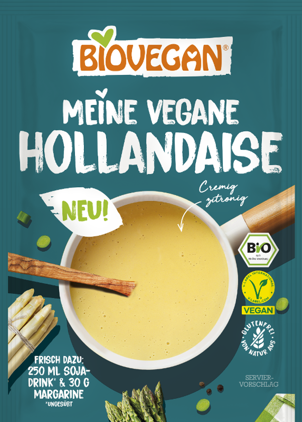 Produktfoto zu Meine Vegane Sauce Hollandaise, cremig, zitronig