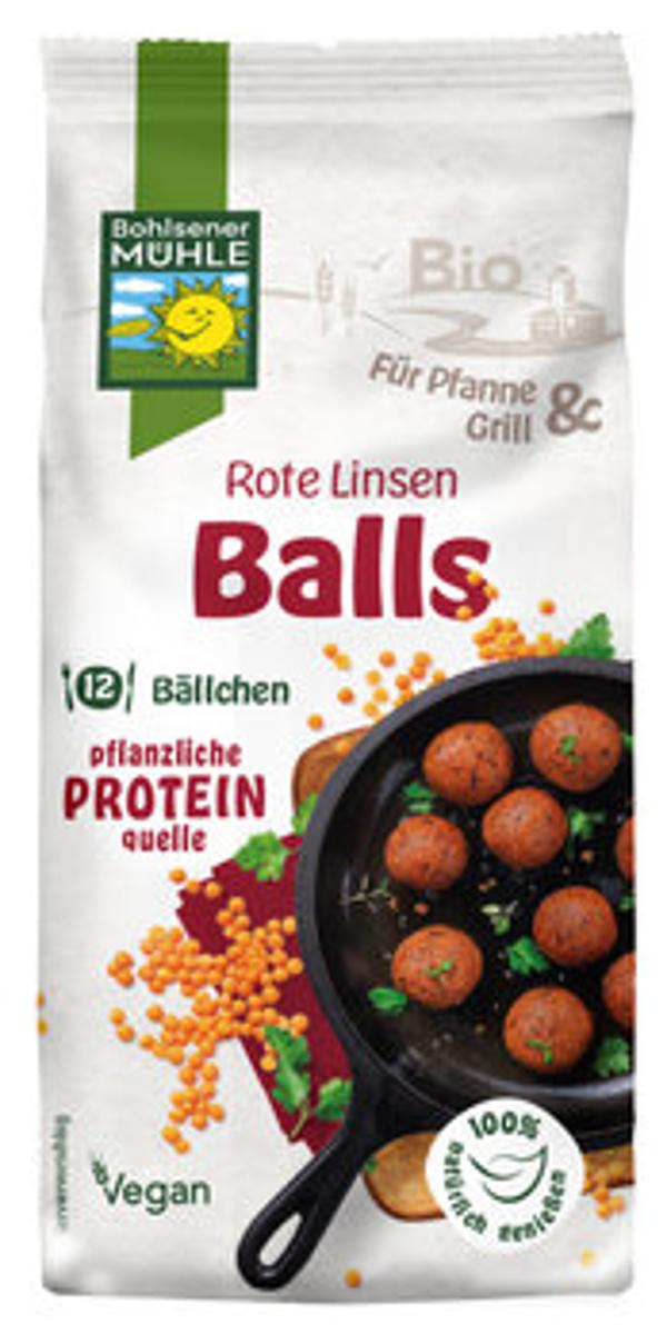 Produktfoto zu Rote Linsen Balls