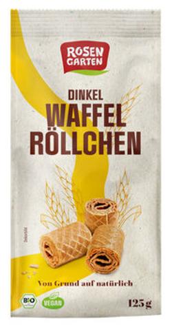 Dinkel Waffelröllchen Natur