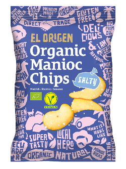 Maniok Chips mit Meersalz