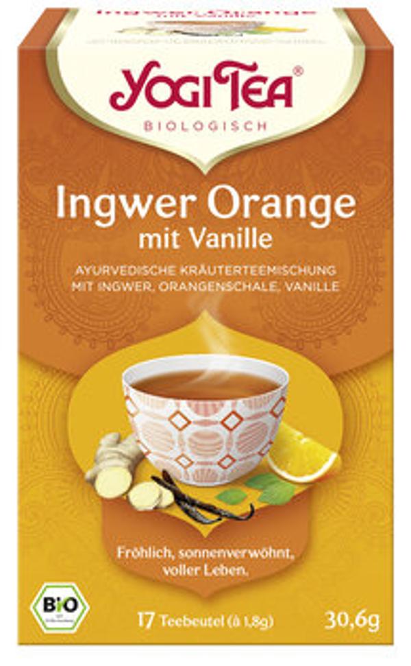 Produktfoto zu YOGI TEA Ingwer Orange mit Vanille (Btl je 1,8)  30,6g