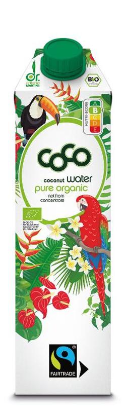 Coco Water Pur Fairtrade 1l