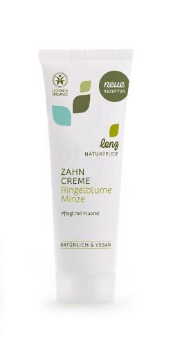 Zahncreme Ringelblume Minze mit Fluorid