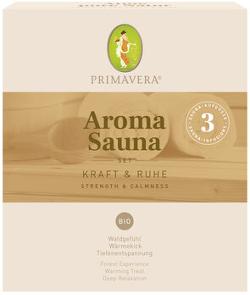 Aroma Sauna Set Kraft und Ruhe