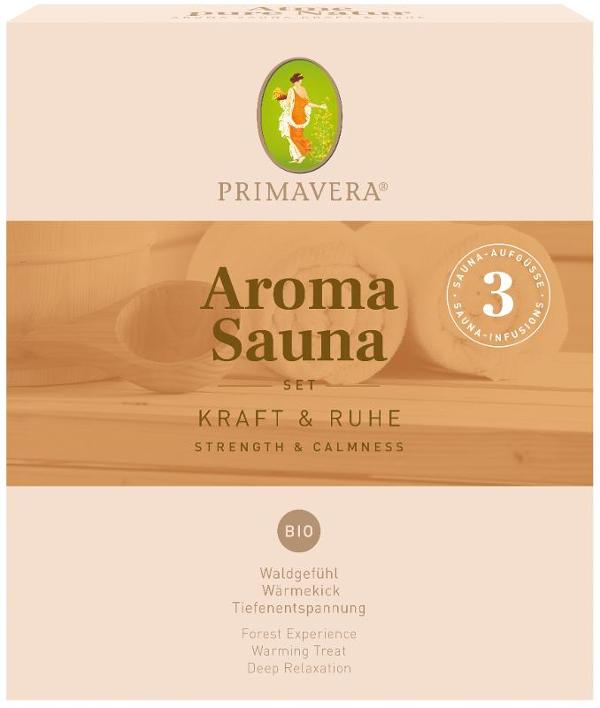 Produktfoto zu Aroma Sauna Set Kraft und Ruhe