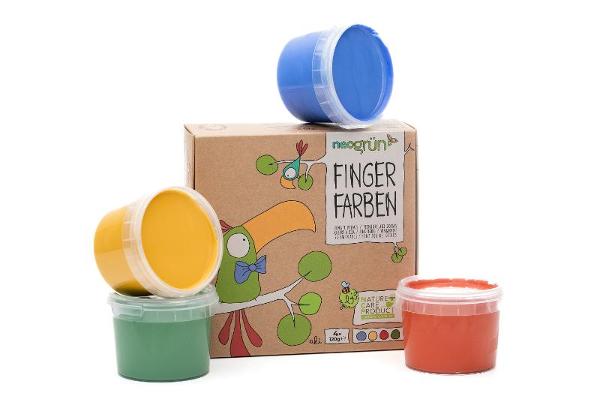 Produktfoto zu Fingerfarben Aki, neogrün