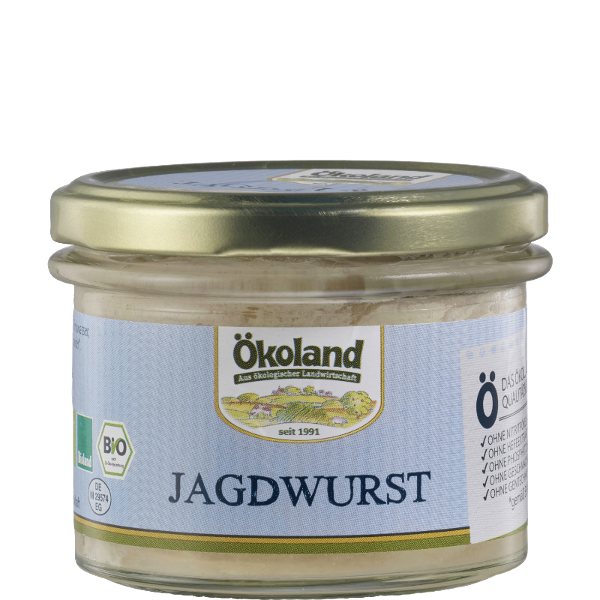 Produktfoto zu Jagdwurst, Gourmet-Qualität (Glas) 160g
