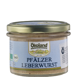 Pfälzer Leberwurst, Gourmet-Qualität (Glas) 160g