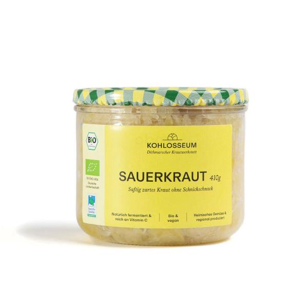 Produktfoto zu Dithmarscher Sauerkraut - im Glas gereift 410g