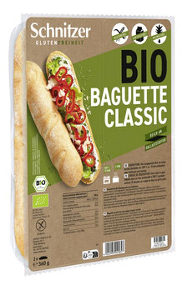 Produktfoto zu Baguette Classic 2er, glutenfrei 360g