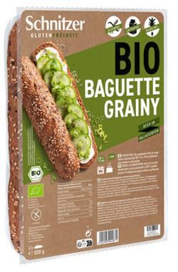 Baguette Grainy 2er, glutenfrei 320g