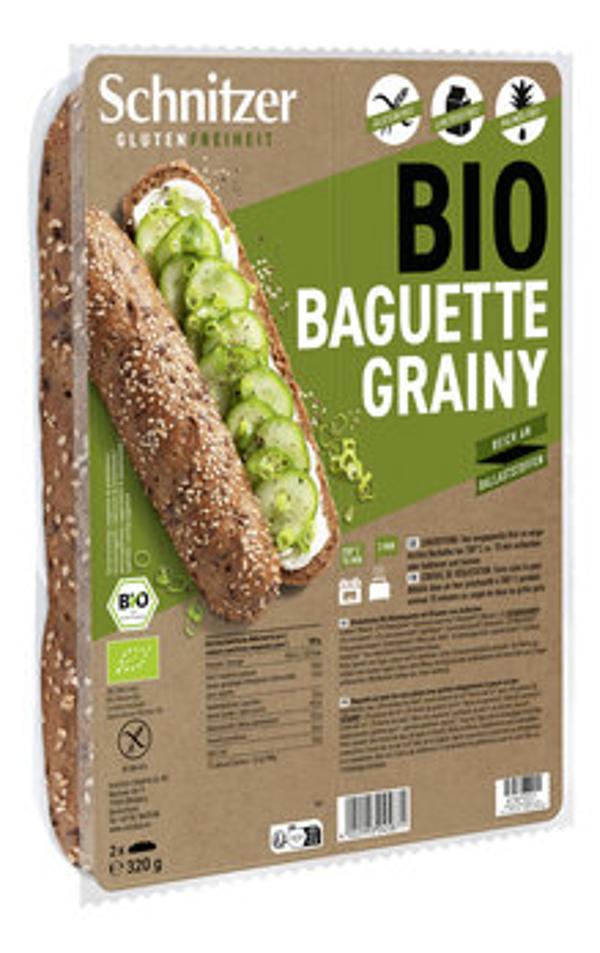 Produktfoto zu Baguette Grainy 2er, glutenfrei 320g